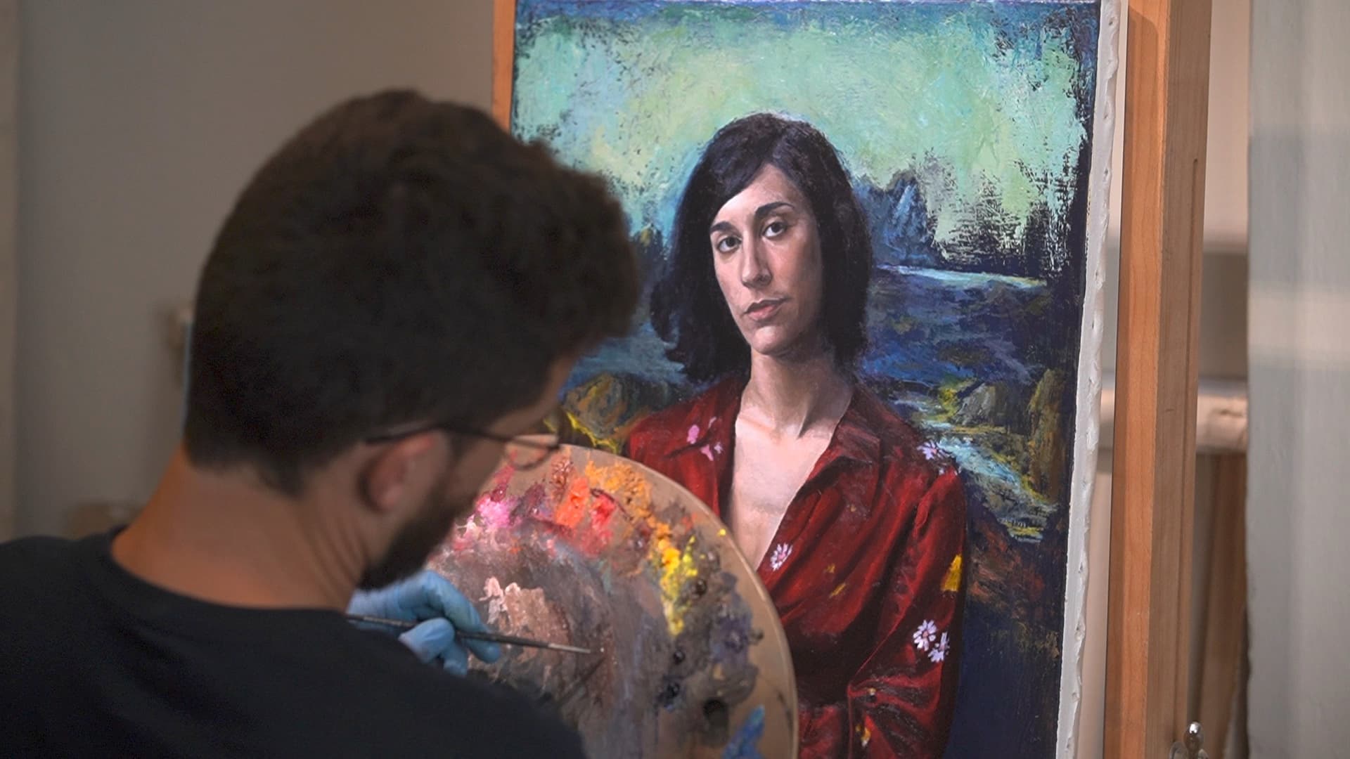 ציור של מארק גלזין 1